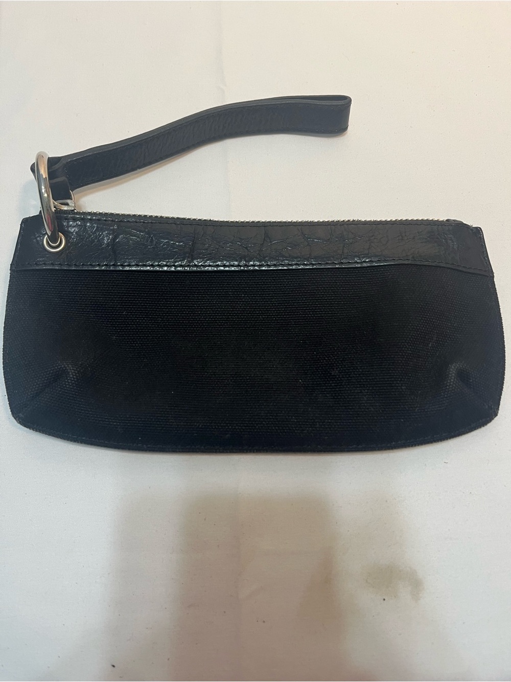 Banana Republic Black Wristlet Clutch